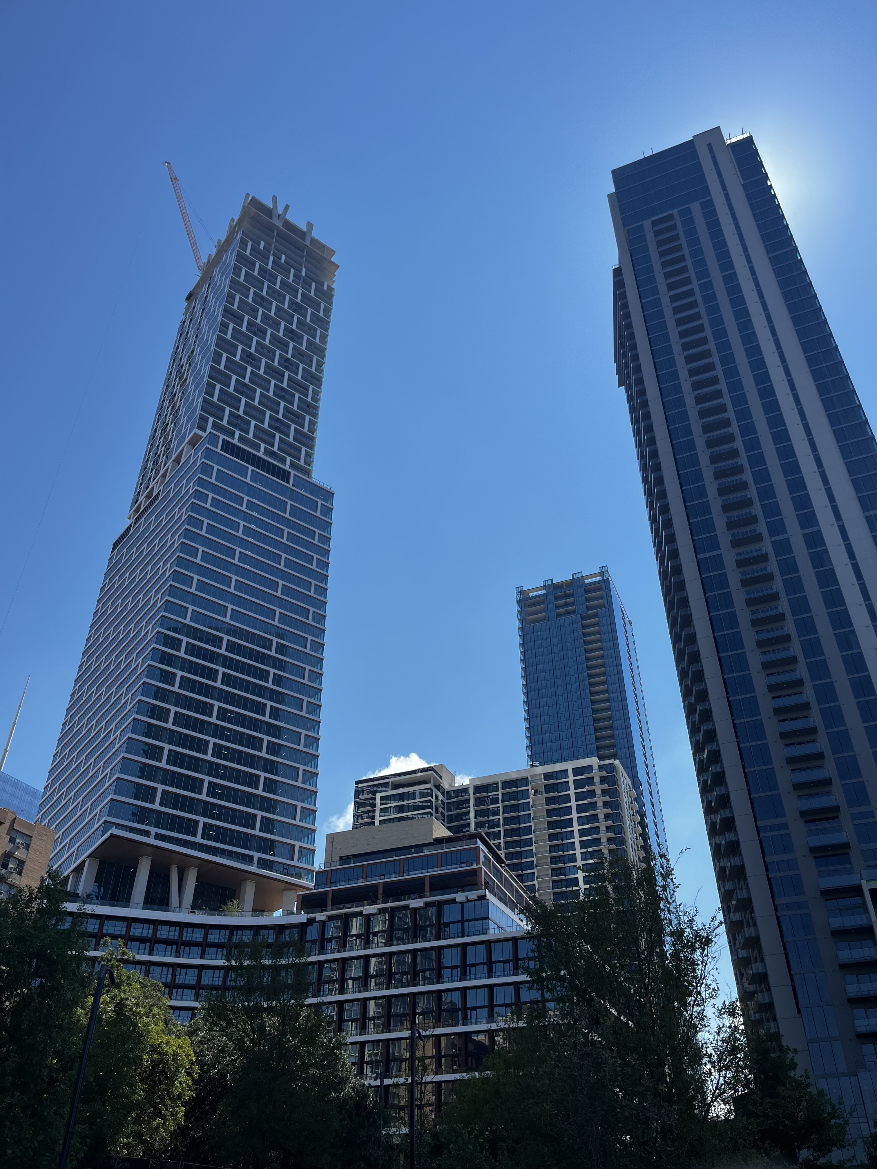 Austin skyscrapers rise, testament to structural prowess and urban growth.